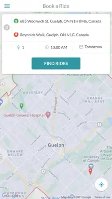 Guelph Transit On-demand android App screenshot 3