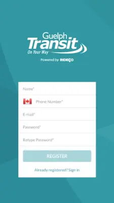 Guelph Transit On-demand android App screenshot 4